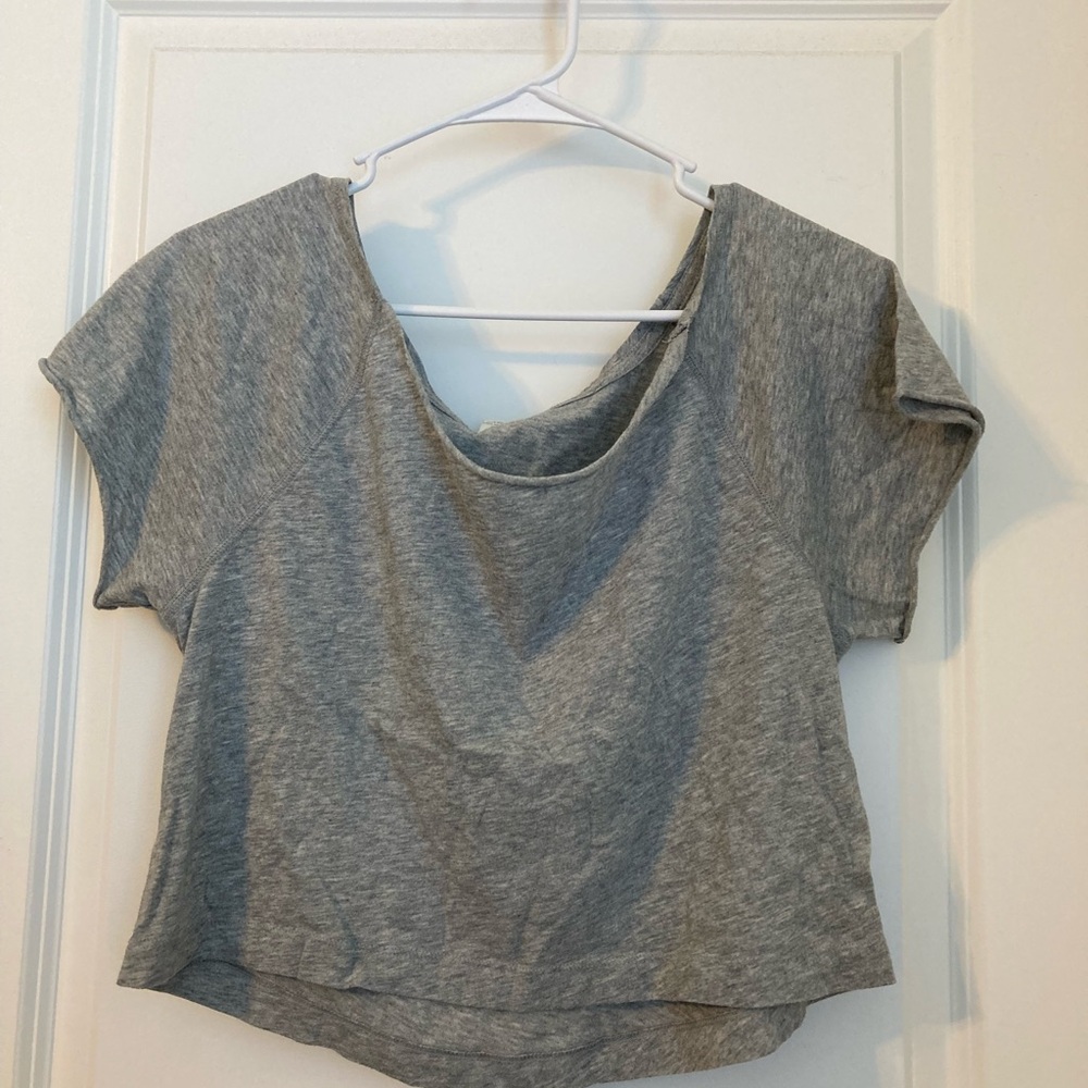 Gray Women's Top